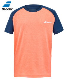 Babolat バボラ Play Crew Neck Tee プレイクルーネック Tシャツ 男の子用 (海外正規品) 3BTD011 トップス 運動着 アクティブウェア スポーツ 運動 テニス オールスポーツ 練習着