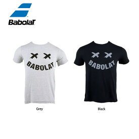 Babolat バボラ Babolat Smile Tee バボラスマイルTシャツ メンズ (海外正規品) 911102 トップス 運動着 アクティブウェア スポーツ 運動 テニス オールスポーツ 練習着