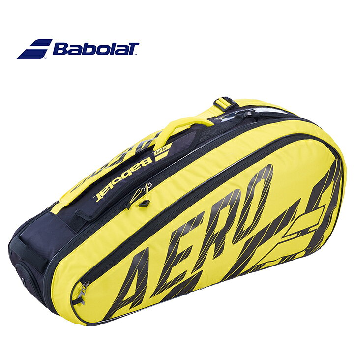 楽天市場】2022 バボラ (Babolat) ピュアアエロ 6 ラケットバッグ 