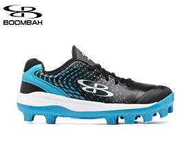 ブーンバー Boombah メンズダートパースートモールドクリート Mens Dart Pursuit Molded Cleat ブラックコロンビアブルーホワイト 野球スパイク 野球 スパイク ベースボール スポーツ 運動 シューズ 靴