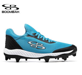 ブーンバー Boombah メンズラプターチョイスモールドクリート Mens Raptor Choice Molded Cleat ブラックコロンビアブルーホワイト 野球スパイク 野球 スパイク ベースボール スポーツ 運動 シューズ 靴