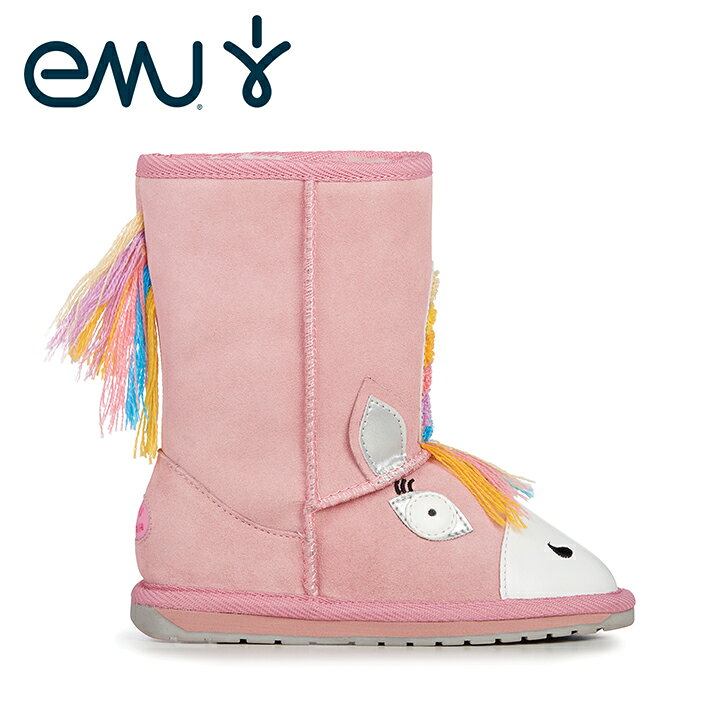 楽天市場 キッズ ブーツ エミュー Emu ユニコーン ピンク ムートンブーツ 子供靴 Magical Unicorn ウール 可愛い 女の子 13cm K ユニコン ベビー子供 送料無料 キッズファッション 子供靴 女の子ファッション E Shopsmart