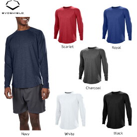 【USA物】EVOSHIELD エボシールド MENS PRO TEAM LONG SLEEVE TRAINING TEE 野球 長袖 ロングスリーブ 練習着 トレーニング 大人用 (wb60216)