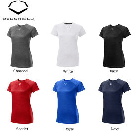 【USA物】EVOSHIELD エボシールドEVOSHIELD FX SHORT SLEEVE TRAINING TEE 野球 練習着 トレーニング ショートスリーブ Tシャツ 女性用 (wtv9901)