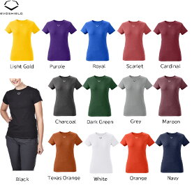 【USA物】EVOSHIELD エボシールド WOMENS HEATHER SHORT SLEEVE TEE 運動 アクティビティ スポーツ 練習着 トレーニング Tシャツ 半袖 女性用 (wtv3001)