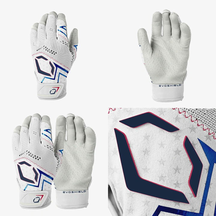 楽天市場】送料無料 【USA物】エボシールド PRO-SRZ V2 BATTING GLOVES 
