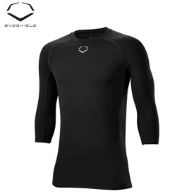 【ネコポス送料無料】【USA物】Evoshield エボシールド プロチーム COOLING MID SLEEVE TEE 野球 アパレル インナー クーリング ミッドスリーブ 七分袖