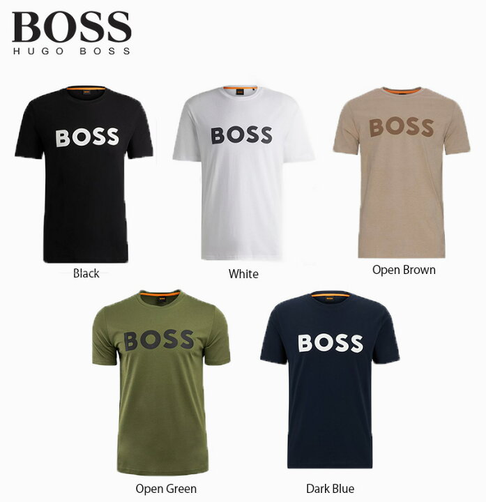 楽天市場】ヒューゴボス Hugo Boss コットン_ジャージーTシャツ ラバー 