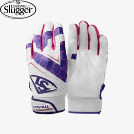 送料無料 【USA物】ルイビルスラッガー 野球 バッティンググローブ GENUINE 2.0 Louisville Slugger ルイスビル バッテ 手袋 Purple / Pink