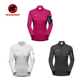 Mammut マムートAenergy Light ML Half Zip Pull Women エナジー ライト ML ハーフジッププル アウトドア ハイキング キャンプ 登山 シャツ ファッション レディース 女性用