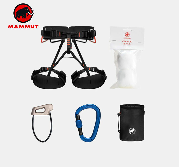 楽天市場】Mammut マムート4 Slide Climbing Package black 4スライド 