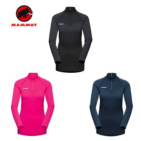 Mammut マムートTrift Half Zip Longsleeve Women トリフト ハーフジップ ロングスリーブ アウトドア ハイキング キャンプ 登山 長袖 シャツ ファッション レディース 女性用