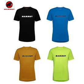 Mammut マムートCore T-Shirt Men Logo コア Tシャツ ロゴ アウトドア ハイキング キャンプ 登山 シャツ ファッション