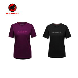Mammut マムートCore T-Shirt Women Logo コア Tシャツ ロゴ アウトドア ハイキング キャンプ 登山 シャツ ファッション レディース 女性用