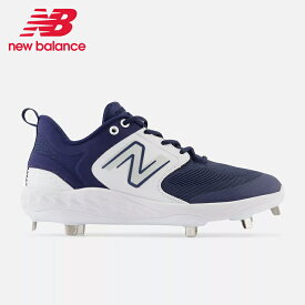ニューバランス New Balance メンズ野球スパイクシューズ Fresh Foam X 3000 v6 Metal ネイビー 野球 ベースボール 運動靴 スポーツ アクティビティ カジュアル
