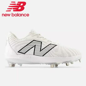 ニューバランス New Balance メンズ野球スパイクシューズ FuelCell 4040 v7 Metal ホワイト 野球 ベースボール 運動靴 スポーツ アクティビティ カジュアル