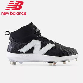ニューバランス New Balance メンズ野球スパイクシューズ FuelCell 4040 v7 Mid-Metal ブラック 野球 ベースボール 運動靴 スポーツ アクティビティ カジュアル