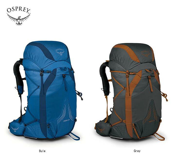楽天市場】Osprey オスプレー EXOS 58 エクソス 58 サイクリングバッグ 