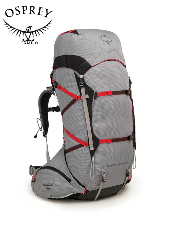 楽天市場】Osprey オスプレー AETHER PRO 70 イーサープロ 70 メンズ  