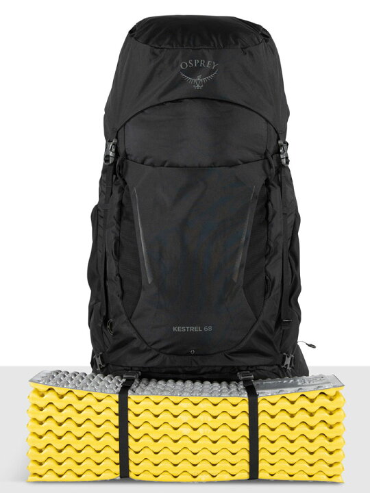 楽天市場】Osprey オスプレー KESTREL 68 ケストレル 68 メンズ バック 