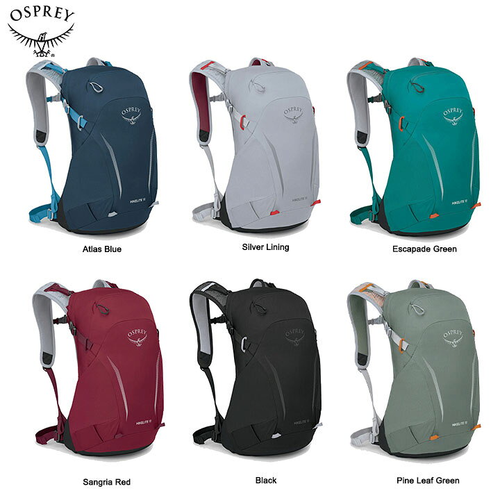 楽天市場】Osprey オスプレー HIKELITE 18 ハイクライト 18 バック 