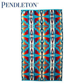 ペンドルトン PENDLETON タオル ブランケット オーバーサイズ ジャガード 100% コットン タオル XB233-53508 ツーソンターコイズ Oversized Jacquard Towels Tucson Turquoise 大判 バスタオル