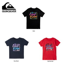 Quiksilver クイックシルバー Boys 2-7 Summer Feel T-Shirt 男の子用Tシャツ アウトドア 遊び シンプル かわいい ナチュラル おしゃれ