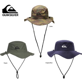 Quiksilver クイックシルバー Bushmaster Safari Boonie Hat メンズハット 帽子 アウトドア 遊び シンプル ナチュラル おしゃれ