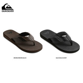 Quiksilver クイックシルバー Carver Tropics Sandals メンズサンダル スリッパ アウトドア 遊び シンプル ナチュラル おしゃれ