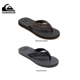 Quiksilver クイックシルバー Carver Squish Sandals メンズサンダル スリッパ アウトドア 遊び シンプル ナチュラル おしゃれ