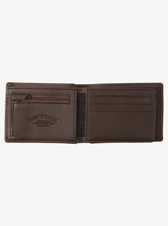 楽天市場】Quiksilver クイックシルバー Mac Tri-Fold Leather Wallet 