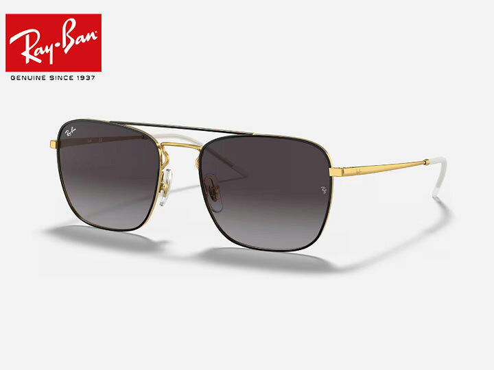 楽天市場】Rayban レイバン RB3588-6998 サングラス ゴールドブラック  