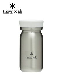 snow peak スノーピーク Stainless Milk Bottle 350ml ステンレス真空ボトルタイプM350クリア 水筒　アウトドア キャンプ