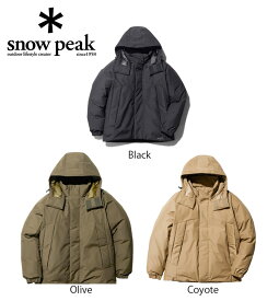 snow peak スノーピーク FR 2L Down Jacket アウトドア　アウター　防寒　ダウンジャケット　ユニセックス