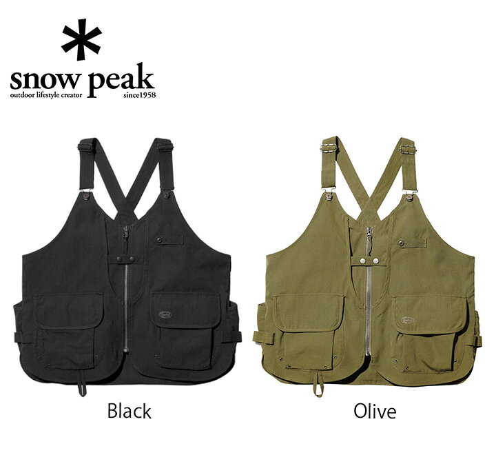 楽天市場】snow peak スノーピーク TAKIBI Vest ベスト ユニセックス 