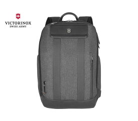 ビクトリノックス VICTORINOX アーキテクチャーアーバン2.0 シティバックパック (グレー) 17L ビジネスリュック リュックサック ビジネスバッグ リュック メンズ レディース おしゃれ ブランド 通勤バッグ pc A4 自立 撥水 抗菌 本革 611955