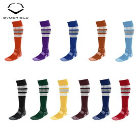 【USA物】EVOSHIELD エボシールド PRO-SRZ STRIPED GAME SOCK 野球 靴下 ソックス 練習着 トレーニング (wb60105)