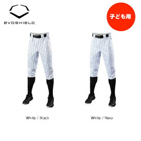 【USA物】EVOSHIELD エボシールド YOUTH SALUTE PINSTRIPE KNICKER PANT 野球 ユニフォームパンツ 練習着 トレーニング ショートパンツ ショート丈 子供用 (wb60180)