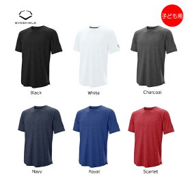 【USA物】EVOSHIELD エボシールド YOUTH PRO TEAM TRAINING TEE 2.0 野球 練習着 トレーニング 半袖 子供用 (wb60047)