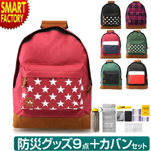 【2日間限定全品P2倍〜】 防災セット 《一人用》 おしゃれ 災害対策 1人分 1人 防災グッズ カバンセット デイパック リュックサック アウトドア 大きい 非常持出袋 ☆ プレゼント ギフト 災害