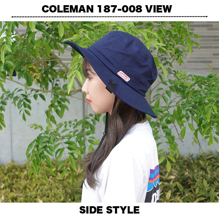 ☆大人気商品☆ Coleman アドベンチャーハット 187-008A ブラック 通販 Coleman アドベンチャーハット 187-008A ブラック