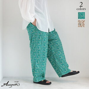 �y�V��ziCHi Antiquites(�C�`�A���e�B�[�N�X)LIBERTY PRINT PANTS �p���c�@11009267GREEN FLOWER)(ZEBRADOT)�i�S2�F�j���f�B�[�X(F)�\�m���e�isonorite)�i�`�������@�d�˒��@�{�g���X�@�p���c�@�C�[�W�[�p���c�@