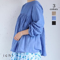 楽天市場】ICHI（素材（生地・毛糸）綿・コットン）（シャツ・ブラウス 