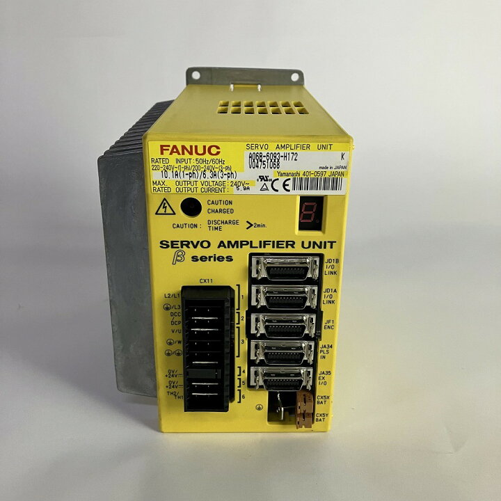 楽天市場】FANUC ファナック βサーボアンプ A06B-6093-H172 : e-Spares 