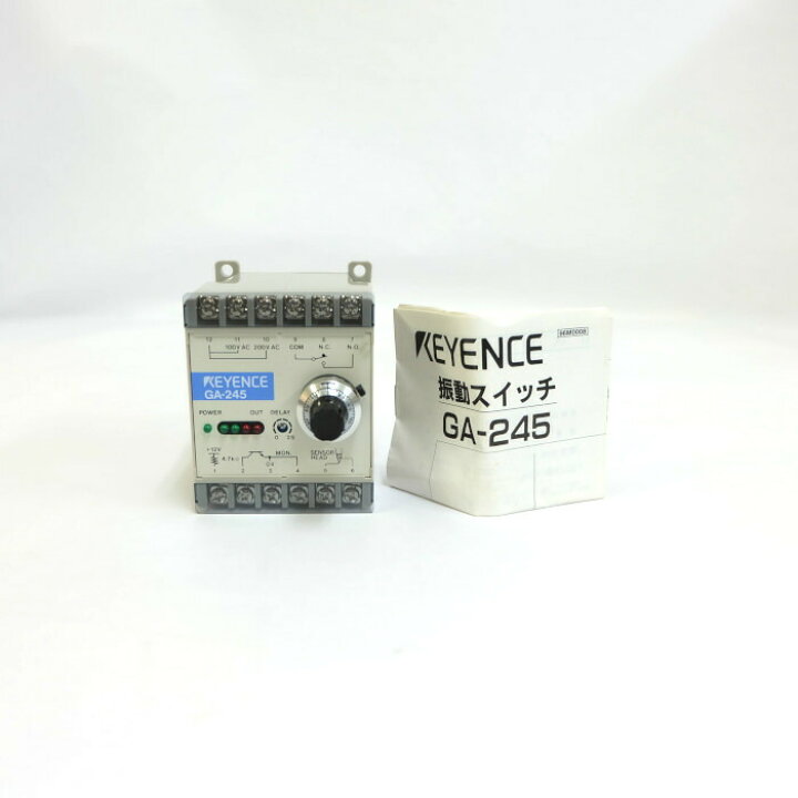楽天市場】キーエンス 振動センサーアンプ GA-245 : e-Spares 楽天市場店
