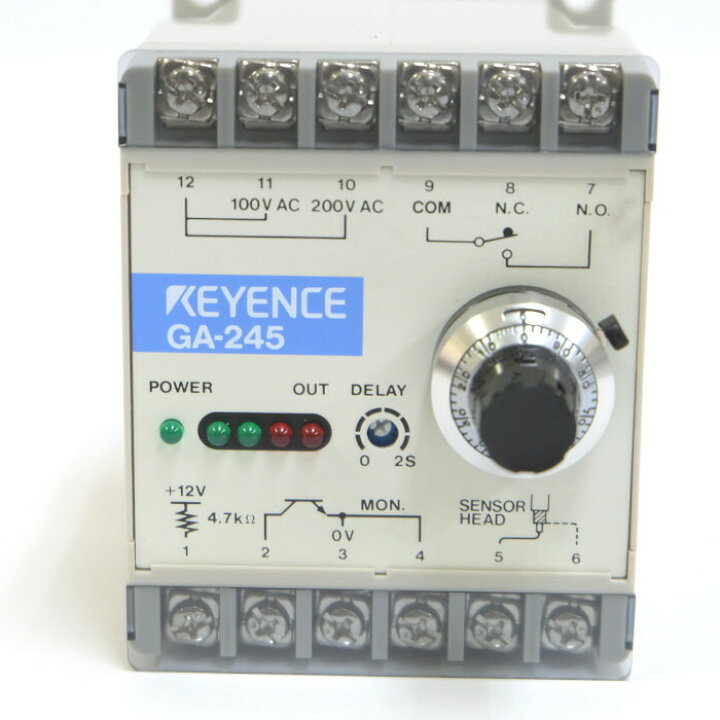楽天市場】キーエンス 振動センサーアンプ GA-245 : e-Spares 楽天市場店