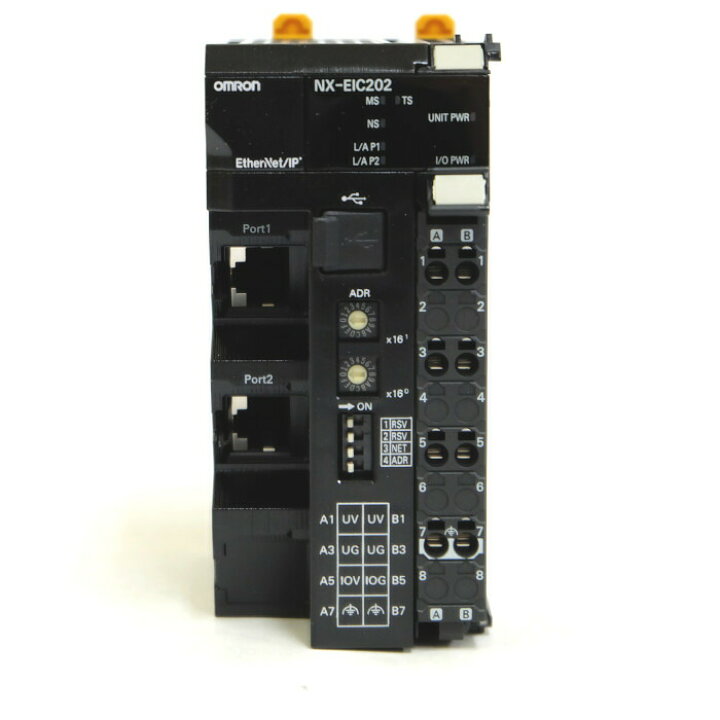 楽天市場】オムロン ETHERNET/IPカプラユニット NX-EIC202 : e-Spares 