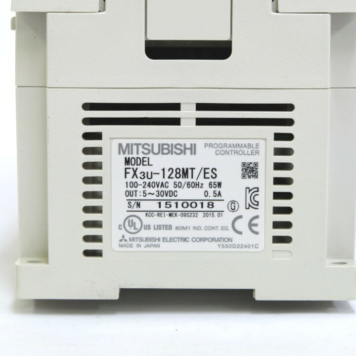 楽天市場】三菱電機 シーケンサー FX3U-128MT/ES : e-Spares 楽天市場店