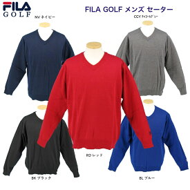 フィラ FILA fila フィラ ゴルフ FILA GOLF メンズ Vネックセーター 789-710