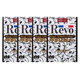 大阪 「洋食Revo」 和牛すじカレー(レトルト・4箱) (7240079)